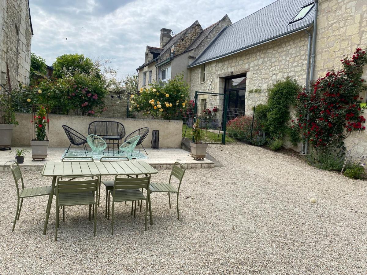 Studio Indre Climatise, La Halte De Cuze, Aux Abords De La Loire A Velo Huismes Ngoại thất bức ảnh